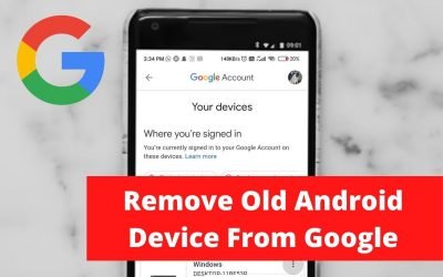 Remove Old Android Device From Google
