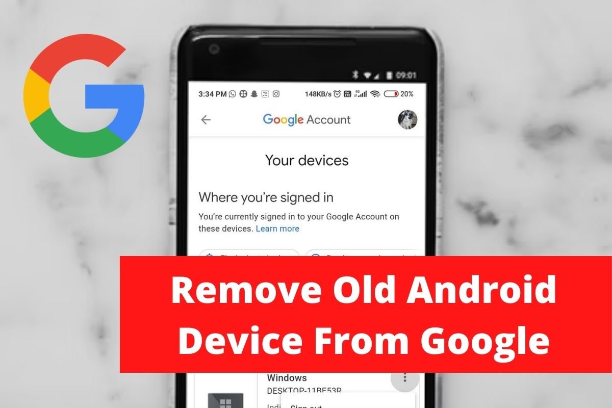 Remove Old Android Device From Google