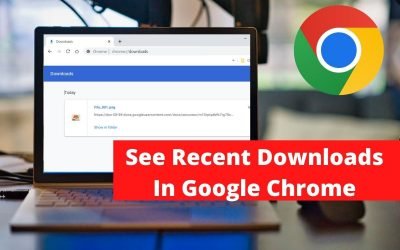 See Recent Downloads In Google Chrome
