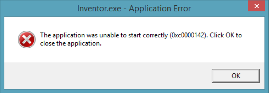 Windows 10 application-error-0xc0000142