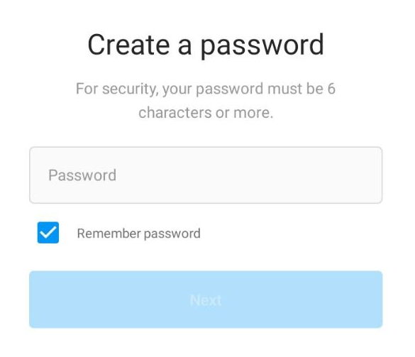 Enter Your Password