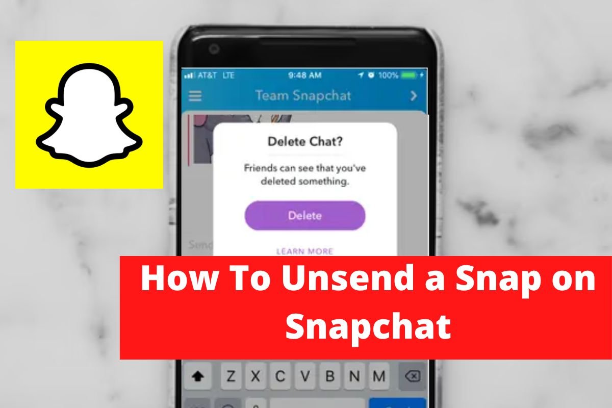 How To Unsend a Snap on Snapchat