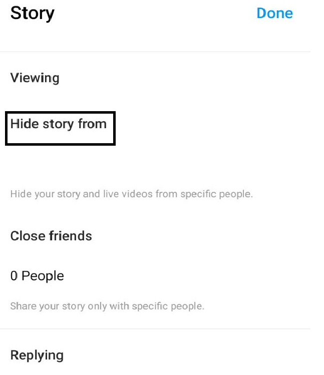 Hide Instagram Story From Everyone Except One Person