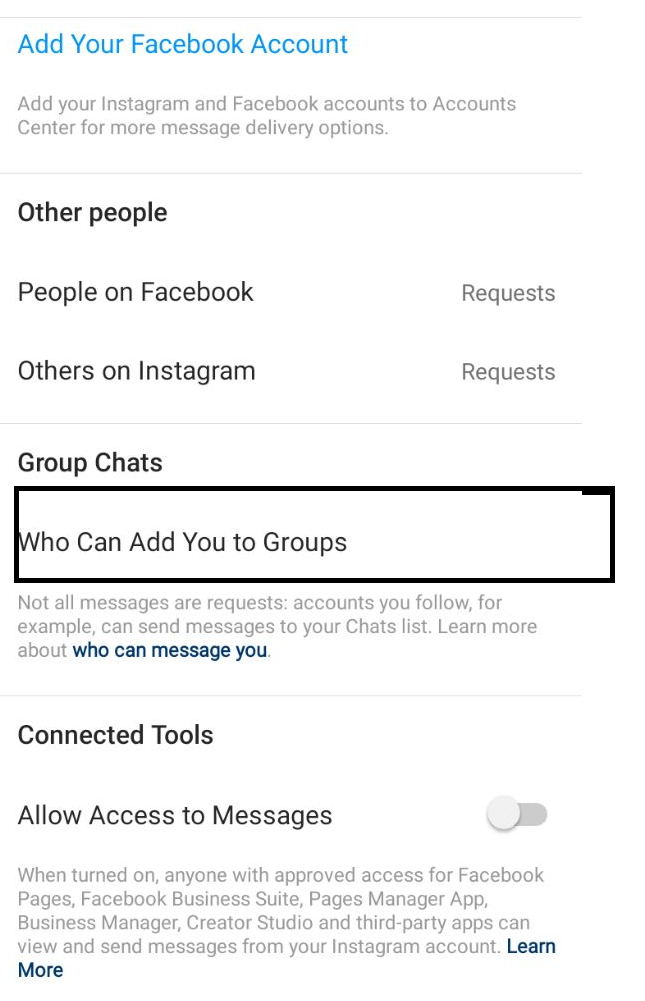 How To Stop People From Adding You To Instagram Group