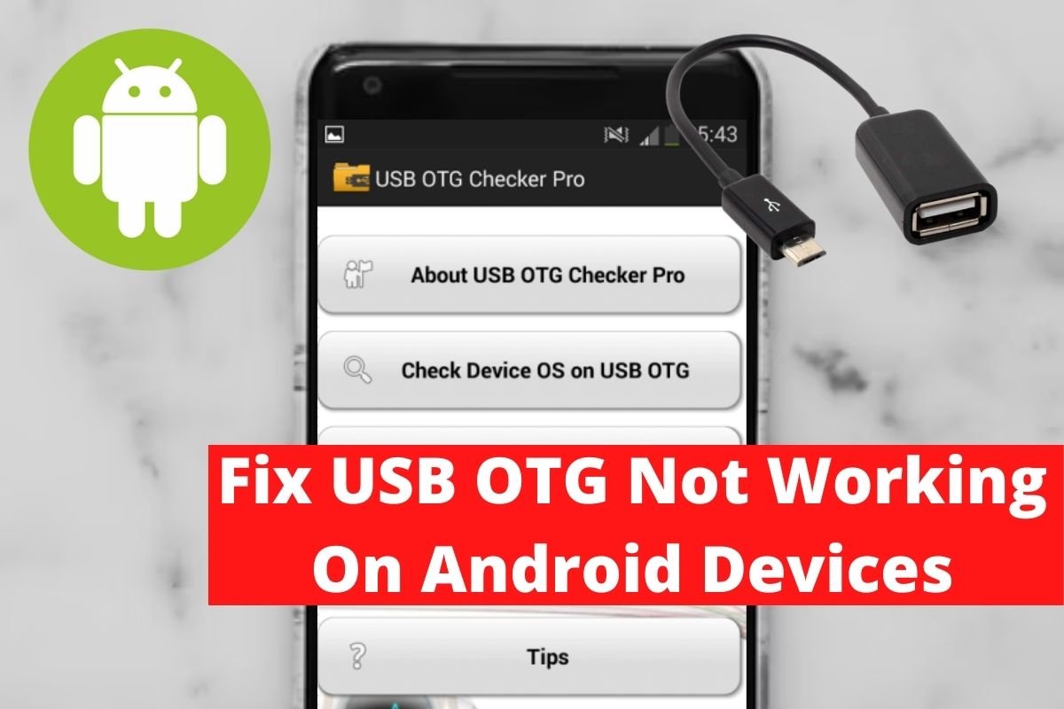 Fix USB OTG Not Working On Android Devices