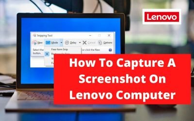 How To Capture A Screenshot On Lenovo Computer