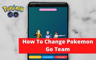 How To Change Pokemon Go Team