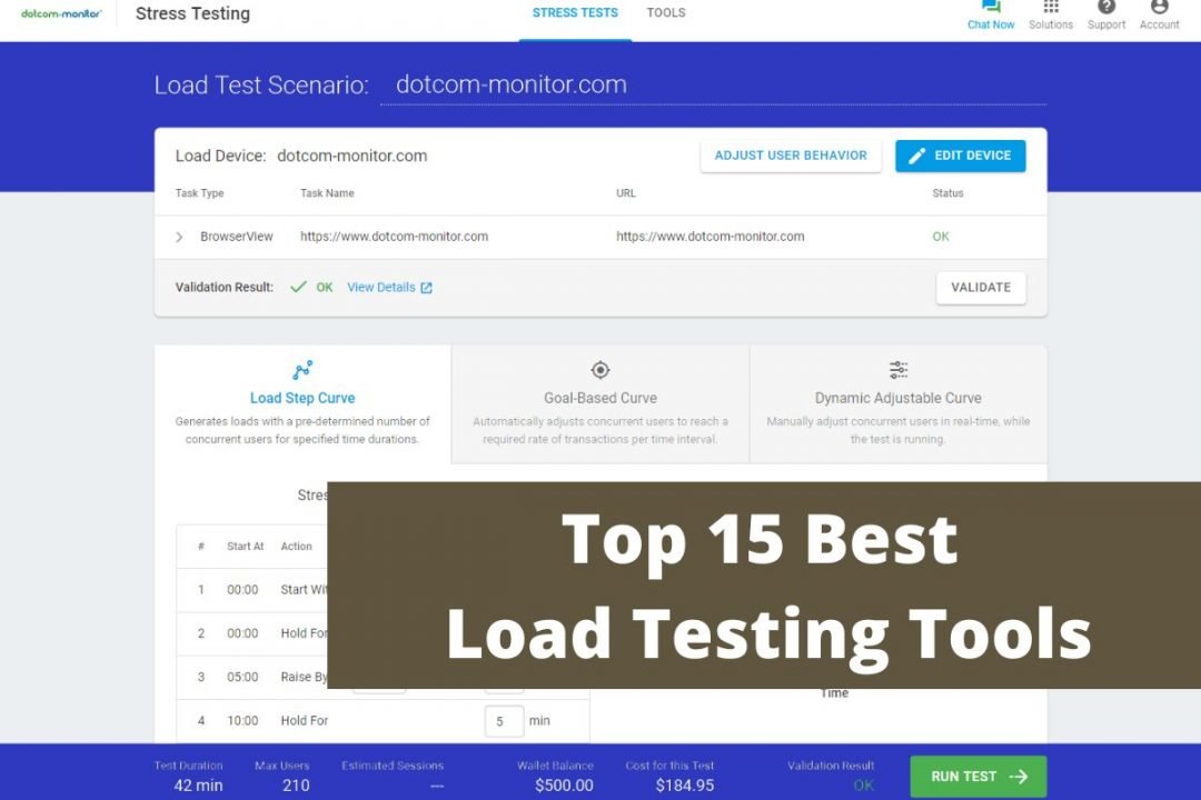 Top 15 Best Load Testing Tools in 2022 - Layman Solution