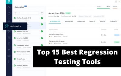 Top 15 Best Regression Testing Tools in 2022
