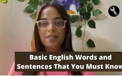 Basic English Words and Sentences That You Must Know
