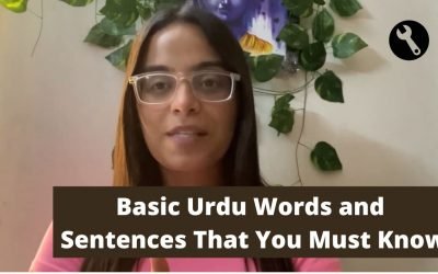 Basic Urdu Words and Sentences That You Must Know