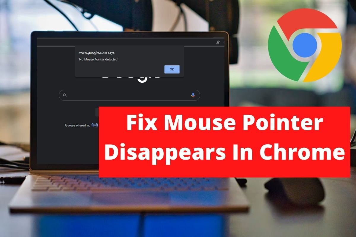 Fix Mouse Pointer Disappears In Chrome